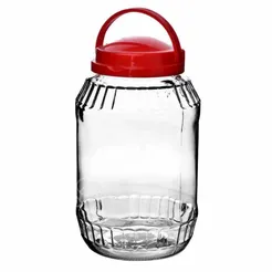 Słój z zakrętką plastikową 3,1l