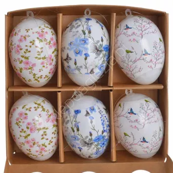 Pisanki zawieszki 6szt