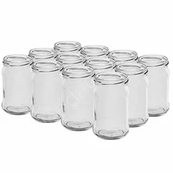 Słoik  0,300l bez zakrętki kp. 12szt