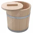 Beczka drewniana z pokrywką  5L
