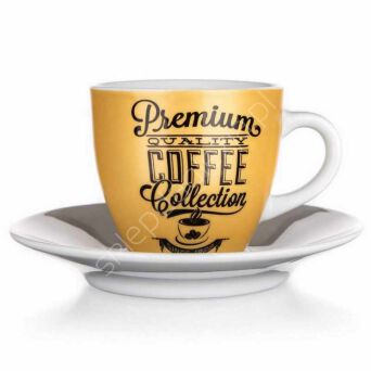 Filiżanka ze spodkiem Premium Coffee 90ml