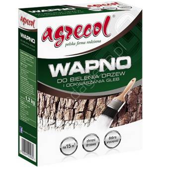 Wapno do bielenia drzew i odkwaszania 1,2kg Agr