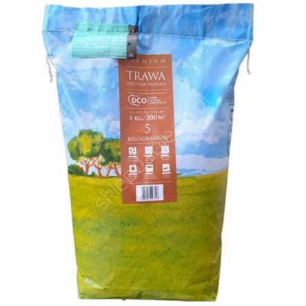 Trawa nasiona Zielona Sahara 5kg Dco