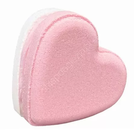 Kostka do kąpieli Serce z kremem 90g