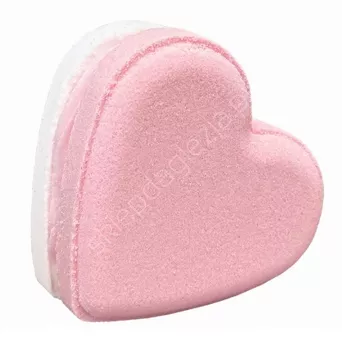 Kostka do kąpieli Serce z kremem 90g