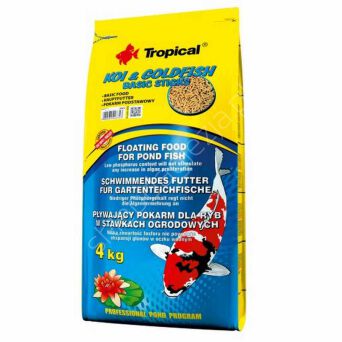 Pokarm dla ryb  4kg Koi&Goldfish Basic Sticks