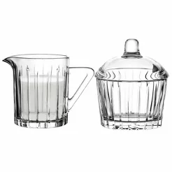 Cukiernica szklana i mlecznik Venus 210ml