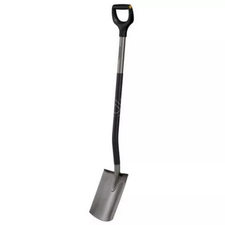 Szpadel prosty szary Ergonomic