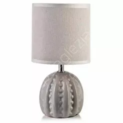 Lampa dekoracyjna Leti 13x26cm szary