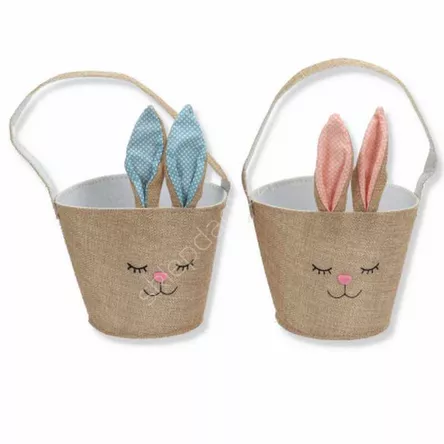 Koszyk wielkanocny tkanina