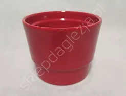 Doniczka cer CX Prymula 440 czerwona 12cm