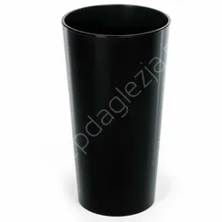 Doniczka Lam LILIA 190mm czarna