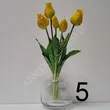tulipan gumowy bukiet, sztuczne kwiaty jak żywe, sztuczne kwiaty do wazonu