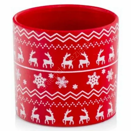 Doniczka cer P 35.064.14 walec Renifer