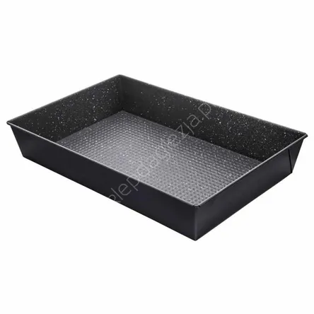 Blacha prostokątna czarna 36*24,5*6cm