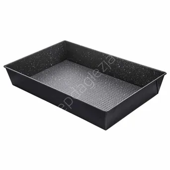 Blacha prostokątna czarna 36*24,5*6cm