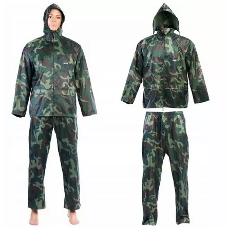 Kurtka przeciwdeszczowa + spodnie Nylon  moro