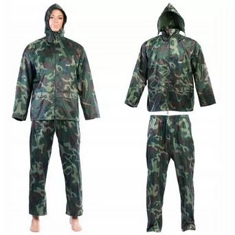 Kurtka przeciwdeszczowa + spodnie Nylon  moro 