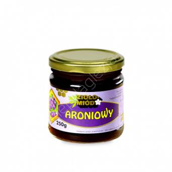 Miód 0,25kg zioło-miód aroniowy 