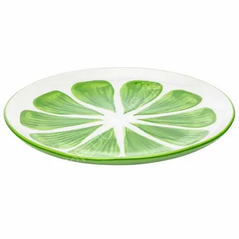 Talerz porcelanowy Limonka 20cm