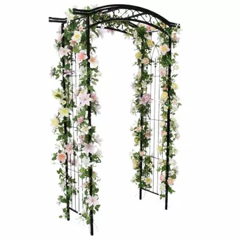 Pergola ogrodowa metalowa 105*46*215cm
