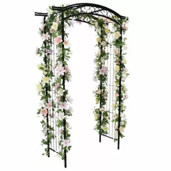 Pergola ogrodowa metalowa 105*46*215cm