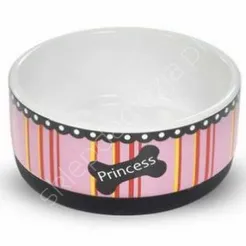 Yarro miska ceramiczna na gumie dla psa 12,5*5,5cm mix