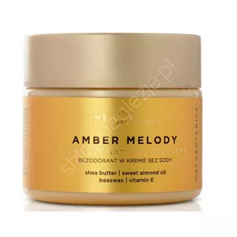 Dezodorant w kremie bez sody Amber Melody 130ml