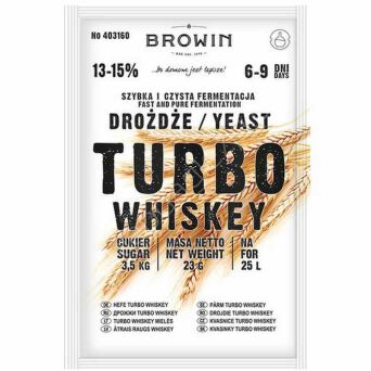 Drożdże gorzelnicze Turbo Whiskey 23g