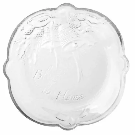 Talerz szklany Bombka 17,5x3cm