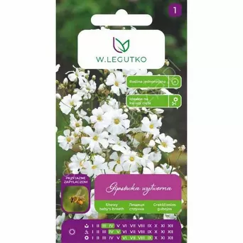 Gipsówka wytworna biała1,0g L