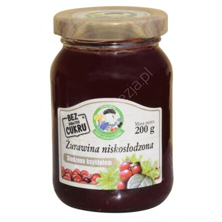 Konfitura Żurawina niskosłodzona do mięs 220g
