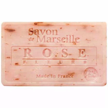 Mydło Marsylskie Płatki róży 100g