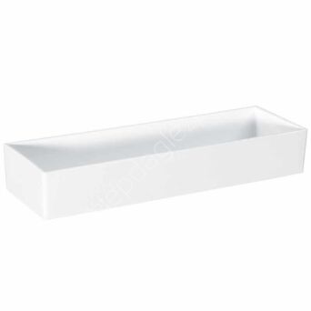Podstawka dekoracyjna biała 32x10,5x5cm