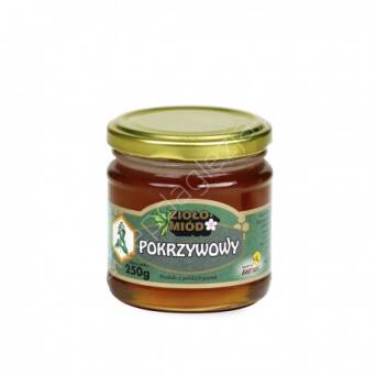 Miód 0,25kg zioło-miód pokrzywowy 
