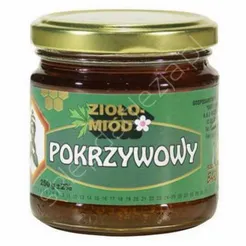 Miód 0,25kg zioło-miód pokrzywowy 