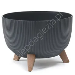 Doniczka Lam Misa Roma Eco Jumper 290 czarna