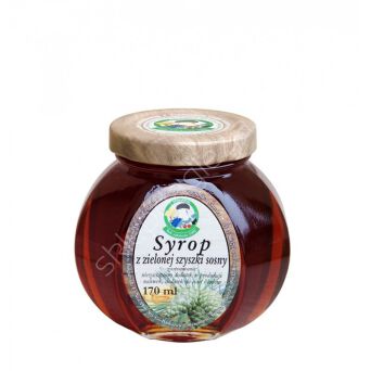 Syrop z zielonej szyszki sosny 170ml