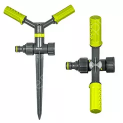 Zraszacz obrotowy 2-ramienny na kolcu Lime Line