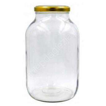 Słoik  4,0l na przetwory z zakrętką
