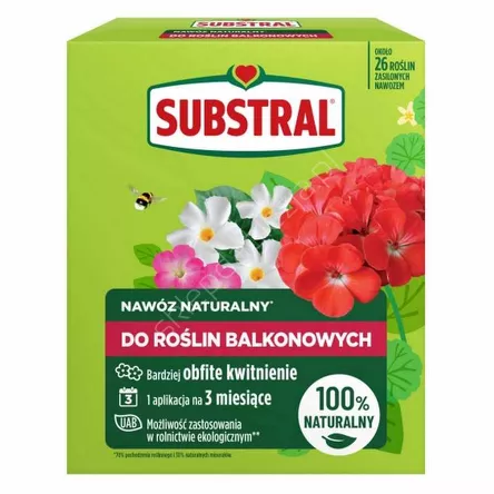 Nawóz Substral naturalny kwiaty balkonowe 650g
