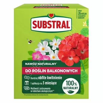 Nawóz Substral naturalny kwiaty balkonowe 650g