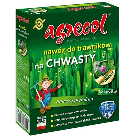 Nawóz Trawnik zachwaszczony 1,20kg Agrecol