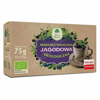 Herbata Eko Jagodowa 25x3g