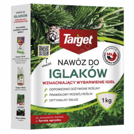 Nawóz Target Iglak wzmacniający wybarwienie igieł 1kg 