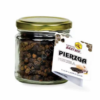 Miód 100g pierzga surowiec 