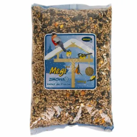 Pokarm dla ptaków Zimowa Standard 1kg Megan