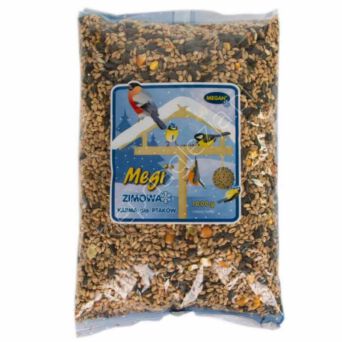 Pokarm dla ptaków Zimowa Standard 1kg Meg
