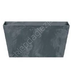 Doniczka Pr Tubus Case Beton Effect 400 antracyt skrzynka