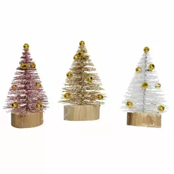 Choinka z bombkami mix kolor 6,5cm 3szt